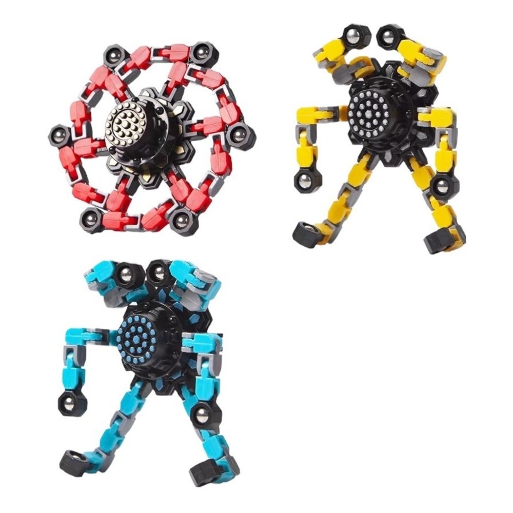 Transformable Spinners 3 Pcs for Kids and Adults Fidget Toys Engaging Relaxing